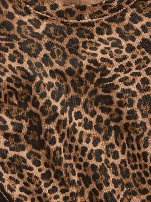 Camiseña de jersey de punto tupido