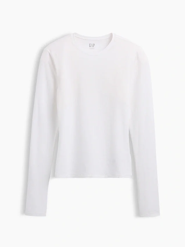 Camiseña de jersey de punto tupido