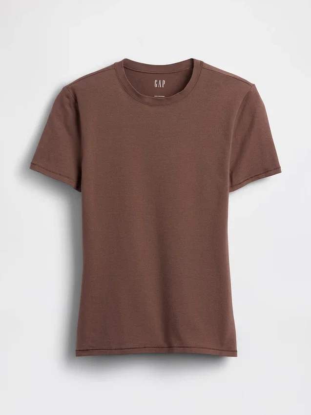 Camiseña de jersey de punto tupido
