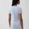 Camiseña de pijama de punto Pointelle