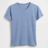 Camiseña de pijama de punto Pointelle