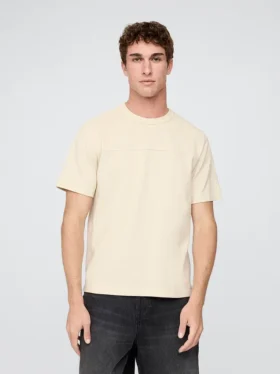 Camiseña holgada de piqué