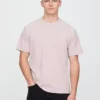 Camiseña holgada de piqué