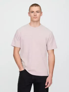 Camiseña holgada de piqué
