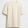Camiseña holgada de piqué
