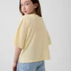 Camiseña oversize de corte cuadrado con logotipos de estados para niños