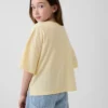 Camiseña oversize de corte cuadrado con logotipos de estados para niños