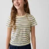 Camiseta a rayas para niños