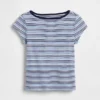 Camiseta ajustada de manga corta para niños