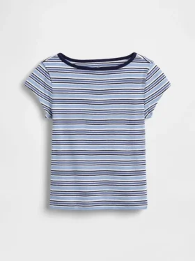 Camiseta ajustada de manga corta para niños