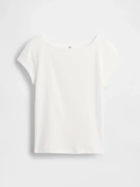 Camiseta ajustada de manga corta para niños