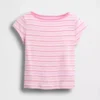 Camiseta ajustada de manga corta para niños