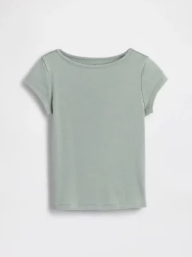 Camiseta ajustada de manga corta para niños