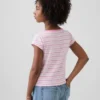 Camiseta ajustada de manga corta para niños