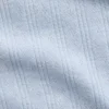 Camiseta ajustada de punto acanalado con punto calado para niños