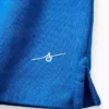 Camiseta azul para niños «Relaxed Logo»