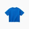 Camiseta azul para niños «Relaxed Logo»