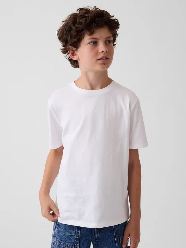 Camiseta básica para niños