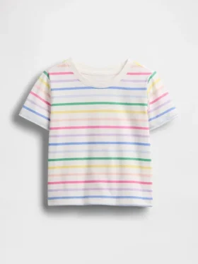 Camiseta combinable para bebés y niños pequeños