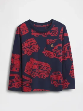 Camiseta con bolsillo para bebés y niños, combinable