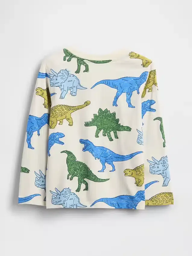 Camiseta con bolsillo para bebés y niños, combinable
