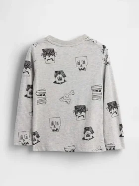 Camiseta con bolsillo para bebés y niños, combinable