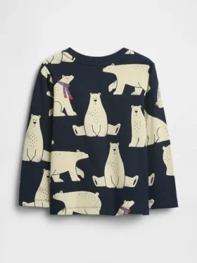 Camiseta con bolsillo para bebés y niños, combinable