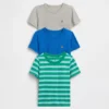 Camiseta con bolsillo para bebés y niños «Mix & Match» (paquete de 3)
