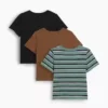 Camiseta con bolsillo para bebés y niños «Mix & Match» (paquete de 3)