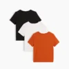 Camiseta con bolsillo para bebés y niños «Mix & Match» (paquete de 3)