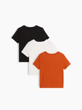 Camiseta con bolsillo para bebés y niños «Mix & Match» (paquete de 3)