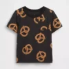 Camiseta con bolsillo para bebés y niños pequeños, combinable
