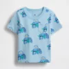 Camiseta con bolsillo para bebés y niños pequeños, combinable