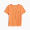 Camiseta con bolsillo para bebés y niños pequeños, combinable