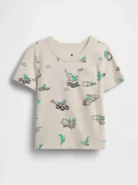 Camiseta con bolsillo para bebés y niños pequeños, combinable