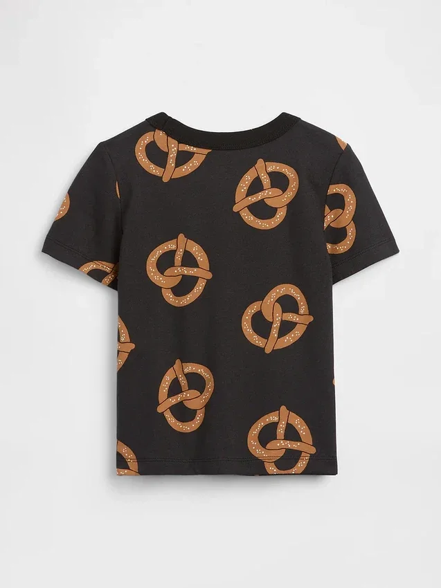 Camiseta con bolsillo para bebés y niños pequeños, combinable