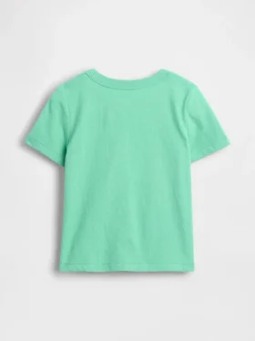 Camiseta con bolsillo para bebés y niños pequeños, combinable