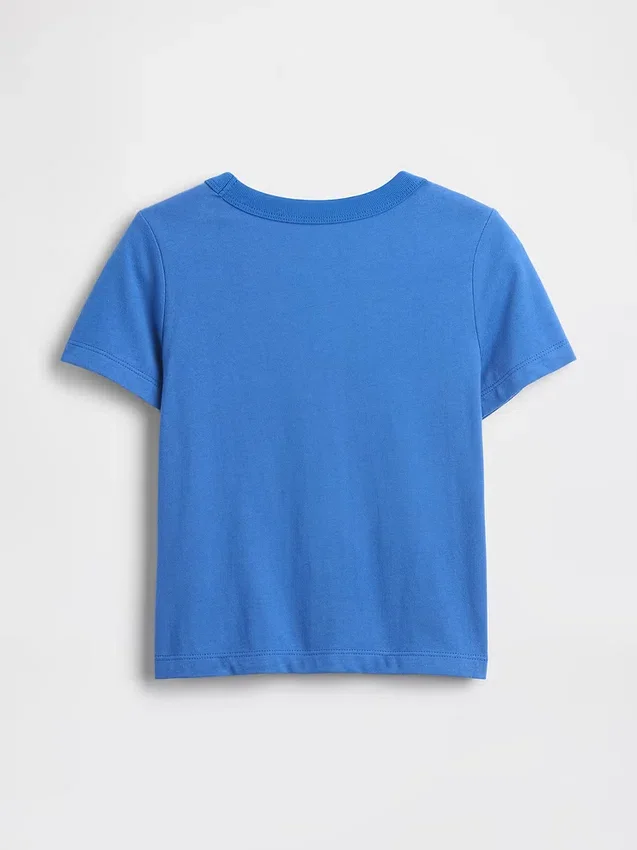Camiseta con bolsillo para bebés y niños pequeños, combinable