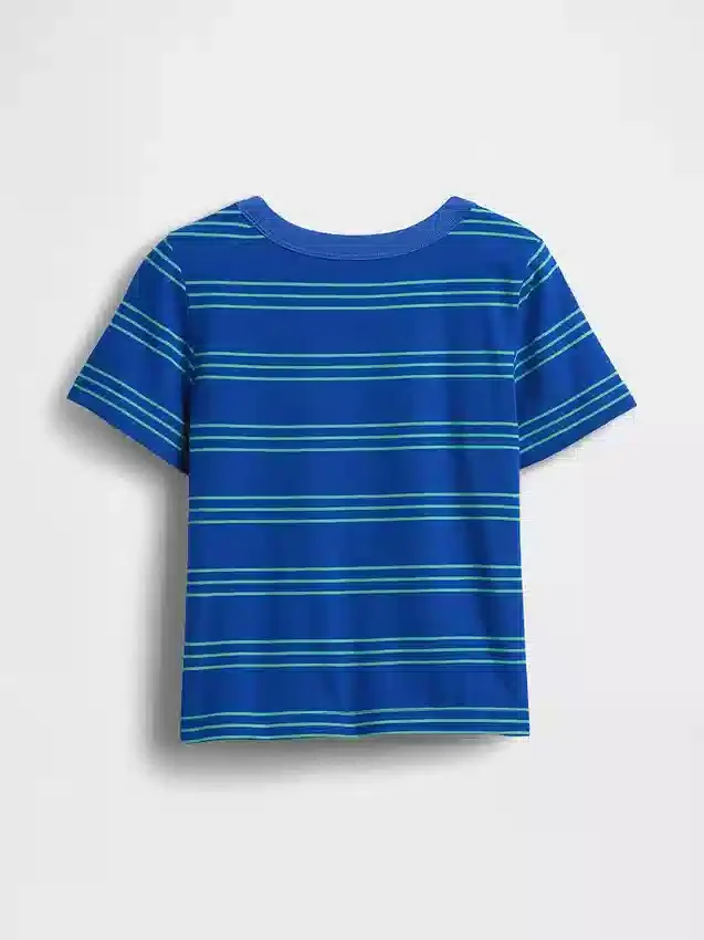 Camiseta con bolsillo para bebés y niños pequeños, combinable