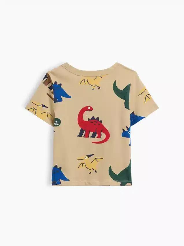 Camiseta con bolsillo para bebés y niños pequeños, combinable
