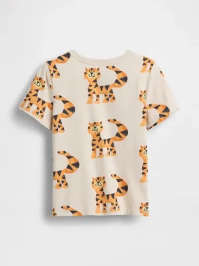 Camiseta con bolsillo para bebés y niños pequeños, combinable