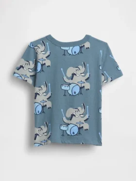 Camiseta con bolsillo para bebés y niños pequeños, combinable