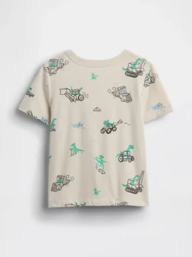 Camiseta con bolsillo para bebés y niños pequeños, combinable