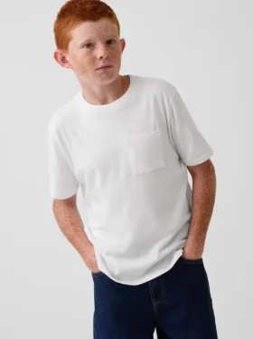 Camiseta con bolsillo para niños