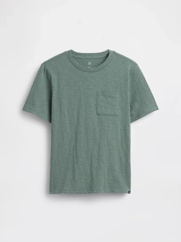 Camiseta con bolsillo para niños