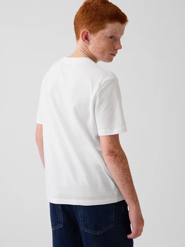 Camiseta con bolsillo para niños