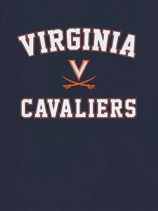 Camiseta con diseño clásico del campus de la Universidad de Virginia