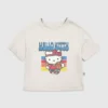 Camiseta con diseño de baloncesto de Hello Kitty para niños pequeños