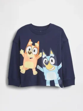 Camiseta con diseño de Bluey para bebés y niños