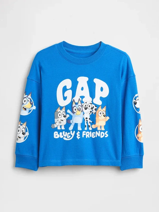 Camiseta con diseño de Bluey para bebés y niños